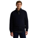 Barbour Nelson Essential Half Zip Sweater - Navy