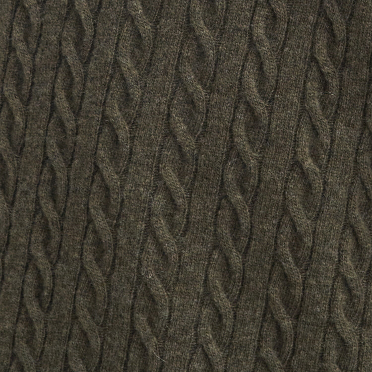 Barbour Ramsden Half Zip Knitted Jumper - Ivy Green