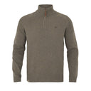 Harkila Vincent Merino Half Zip Pullover - Dark Sand