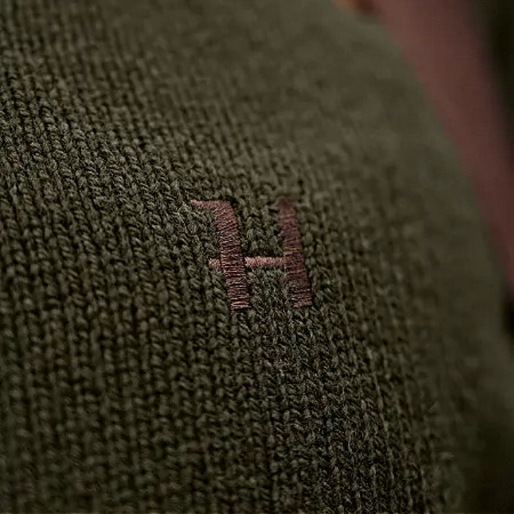 Harkila Vincent Merino Half Zip Pullover - Rosin