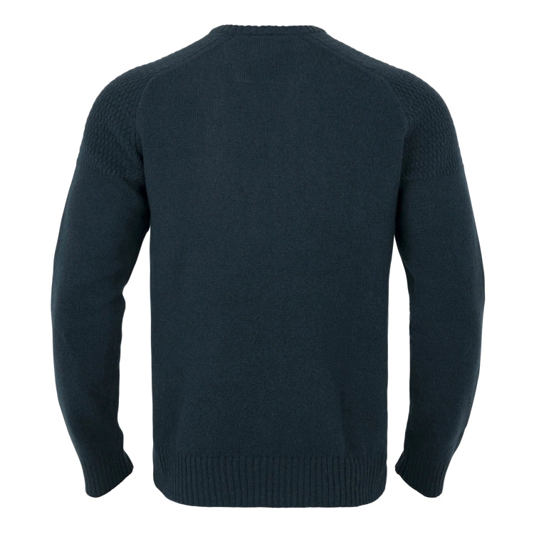 Harkila Vincent Merino V Neck Pullover - Dark Navy