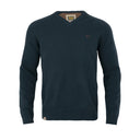 Harkila Vincent Merino V Neck Sweater - Dark Navy