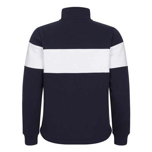 Hoggs of Fife Dumfries 1888 1/4 Zip Sweatshirt - Navy/White