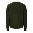 Hoggs Of Fife Borders Ribbed Knit Pullover - Loden