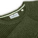 Hoggs Of Fife Borders Ribbed Knit Pullover - Thyme