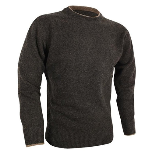 Jack Pyke Ashcombe Crew Neck Sweater - Dark Olive