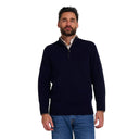 Jack Pyke Ashcombe Zip Neck Sweater - Navy