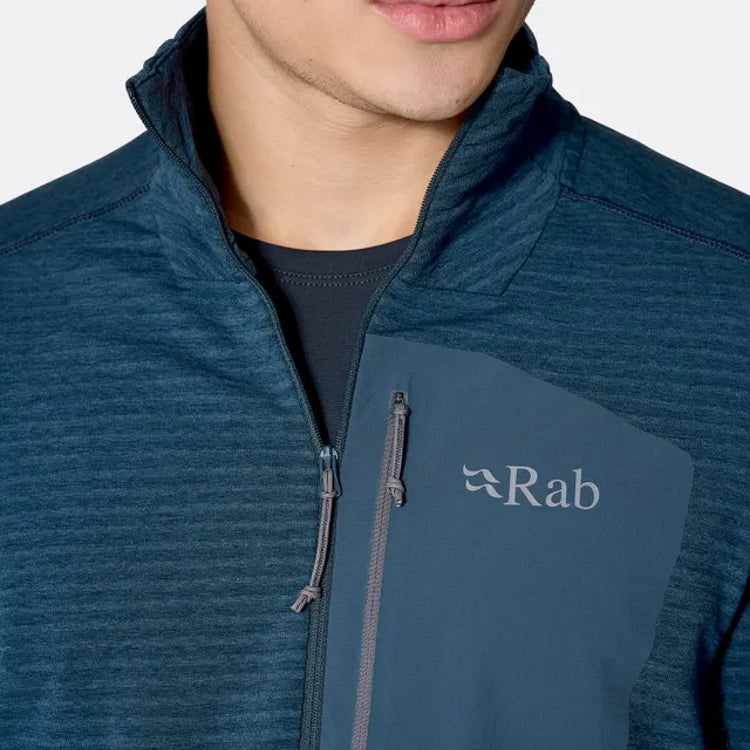 Rab Ascendor Light Pull-On Sweater - Tempest Blue