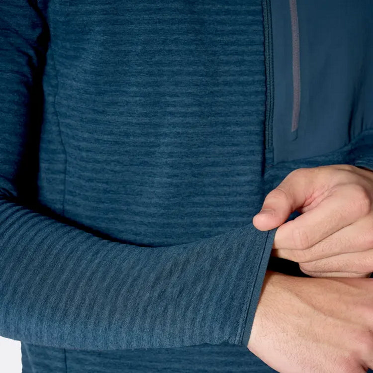 Rab Ascendor Light Pull-On Sweater - Tempest Blue
