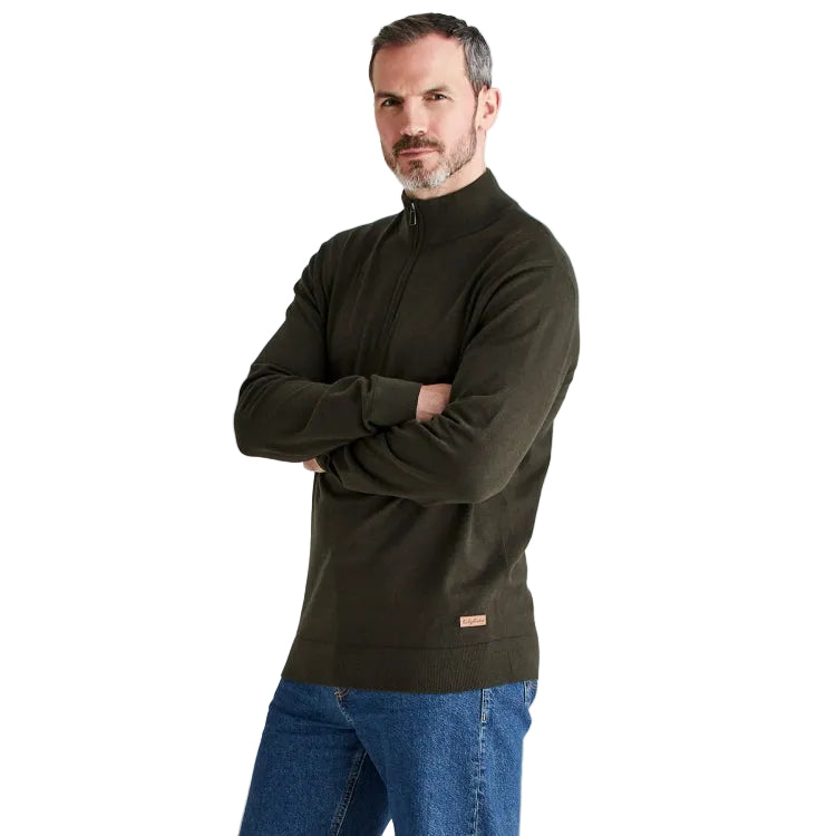 Ridgeline Hartland 1/4 Zip Neck - Deep Forest