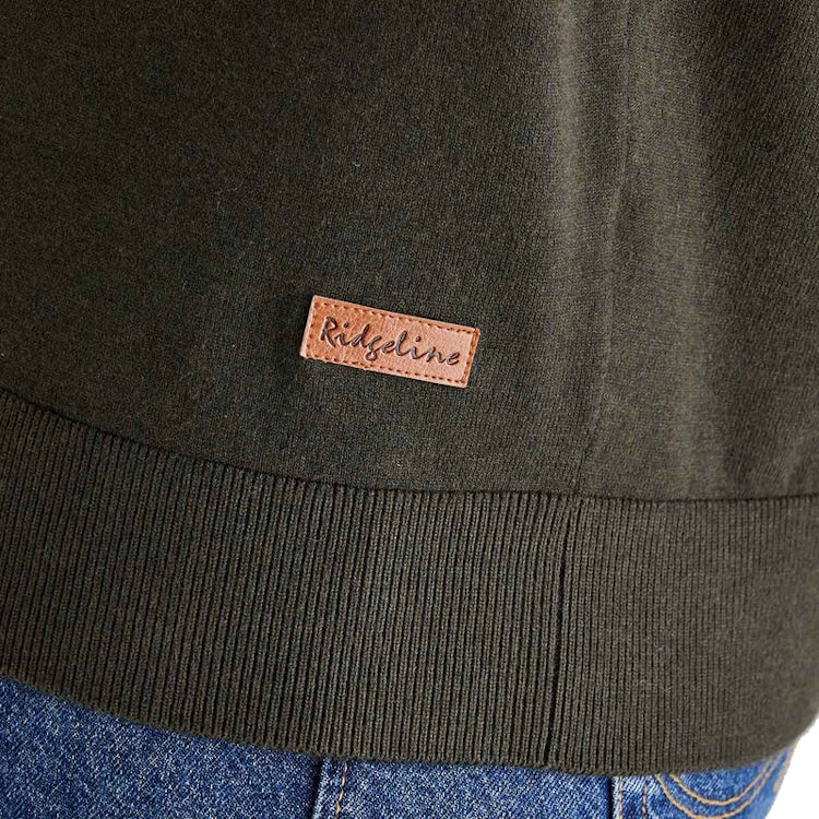 Ridgeline Hartland 1/4 Zip Neck - Deep Forest