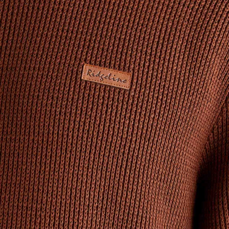 Ridgeline Journeyman Knit Jumper - Nutmeg