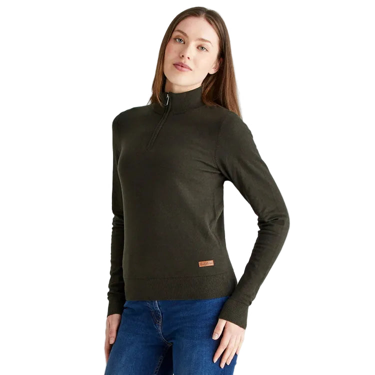 Ridgeline Ladies Melford 1/4 Zip - Deep Forest