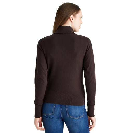 Ridgeline Ladies Melford Roll Neck - Deep Bark