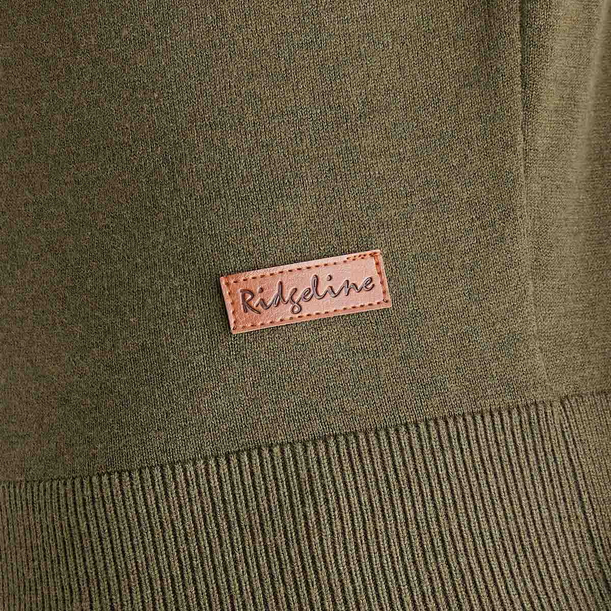Ridgeline Ladies Melford Roll Neck - Khaki Green