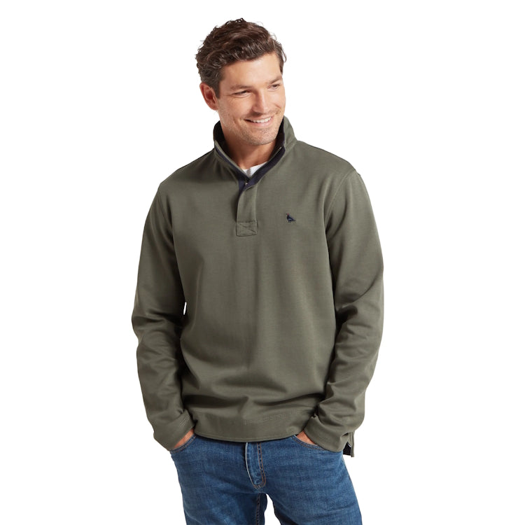Schoffel Branscombe Cove Sweatshirt - Beetle Green