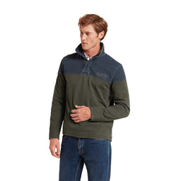 Schoffel Helford Heritage Sweatshirt - Peat Green