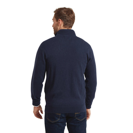 Schoffel Jura 1/4 Zip Jumper - Navy