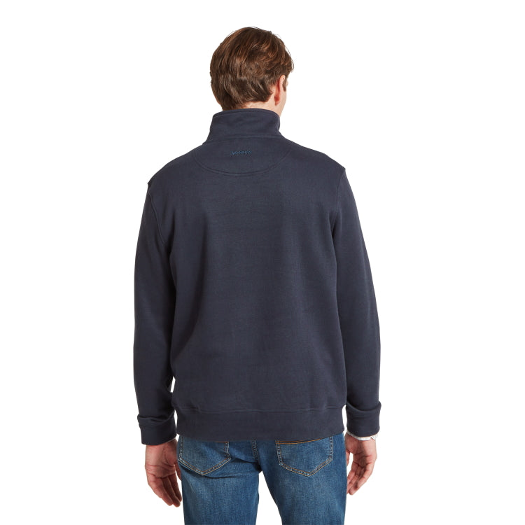 Schoffel Kingsand 1/4 Zip Jumper - True Navy
