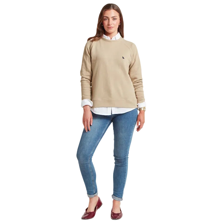Schoffel Ladies Newberry Sweatshirt - Cobblestone