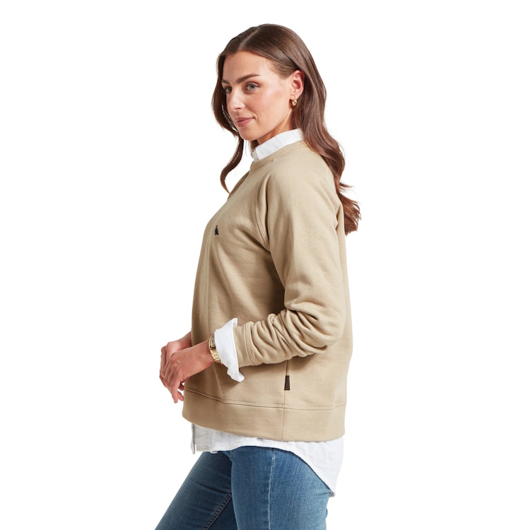 Schoffel Ladies Newberry Sweatshirt - Cobblestone