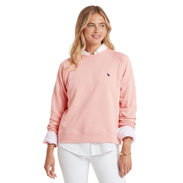 Schoffel Ladies Newberry Sweatshirt - Pale Rose