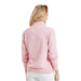 Schoffel Ladies Polperro Pima Cotton 1/4 Zip Sweater - Pink Marl