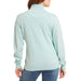 Schoffel Ladies Polperro Pima Cotton 1/4 Zip Sweater - Pale Mint