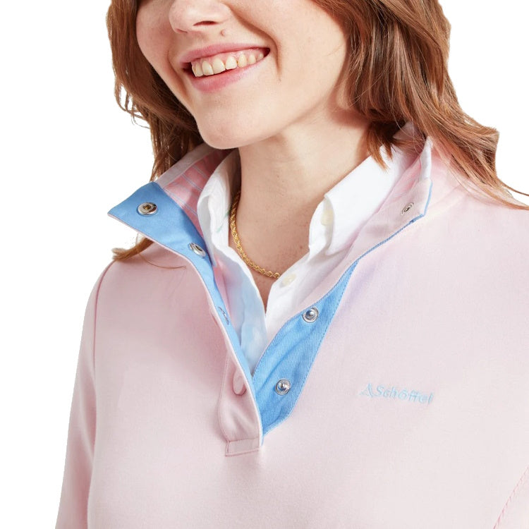 Schoffel Ladies Steephill Cove Sweatshirt - Pale Pink