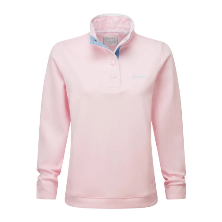 Schoffel Ladies Steephill Cove Sweatshirt - Pale Pink