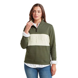 Schoffel Ladies St Agnes Sweatshirt - Beetle Green