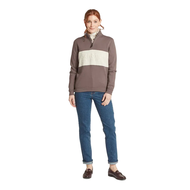 Schoffel Ladies St Agnes Sweatshirt - Truffle