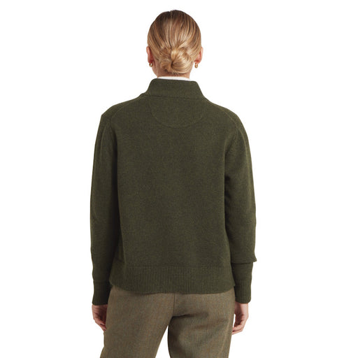 Schoffel Ladies Thoralby 1/4 Zip Sweater - Loden