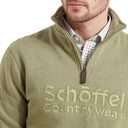 Schoffel Bude Sweatshirt - Light Khaki Marl