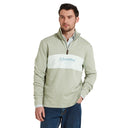 Schoffel Trencom 1/4 Zip Sweatshirt - Aqua Grey/Blue Water