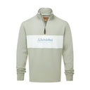 Schoffel Trencom 1/4 Zip Sweatshirt - Aqua Grey/Blue Water