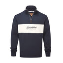 Schoffel Trencom 1/4 Zip Sweatshirt - Navy/Stone