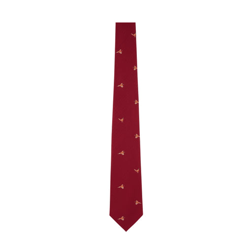 Schoffel Ashford Silk Tie - Chilli Pheasant