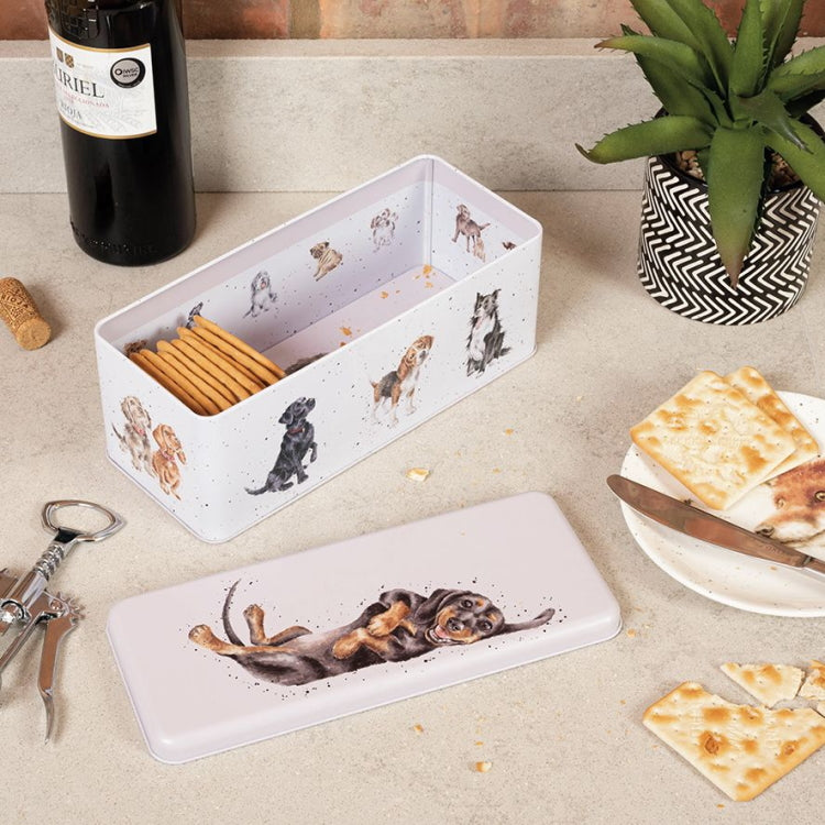 Wrendale Designs Cracker Tin - A Dog's Life
