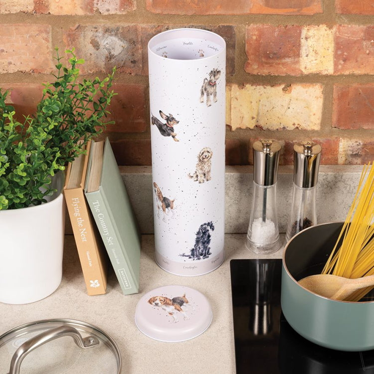 Wrendale Designs A Dog's Life Spaghetti Tin