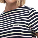 Barbour Ladies Short Sleeve Bradley Top - Navy Stripe 
