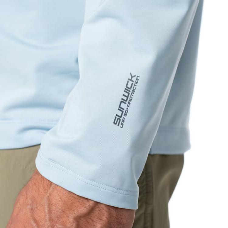 Guideline Sunwick Crew Neck Top - Tropic Blue