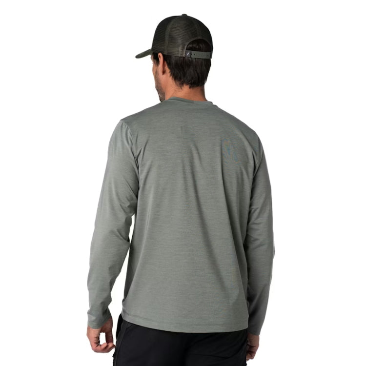 Guideline Sunwick Crew Neck Top - Trundle Grey