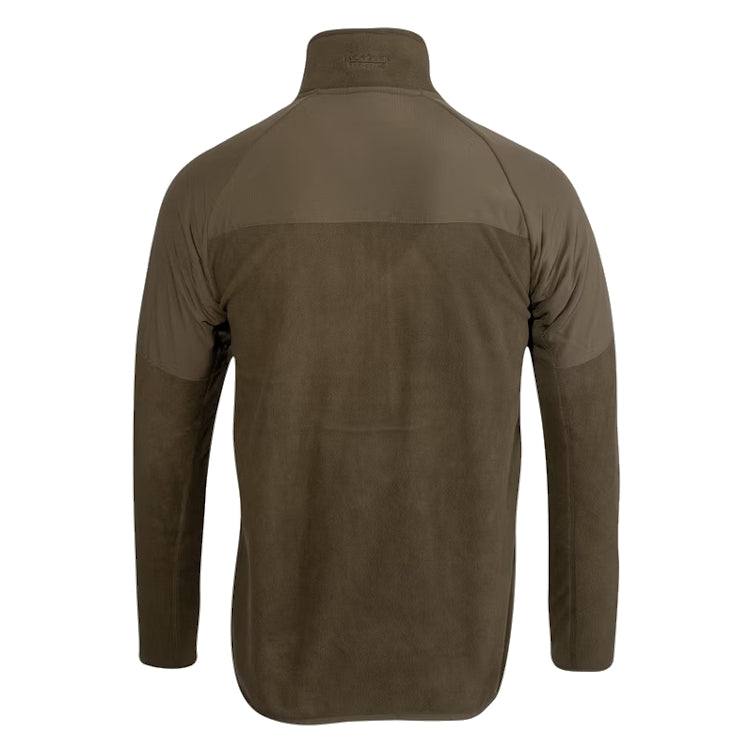 Jack Pyke Bleasdale Half Zip Fleece Top - Dark Olive