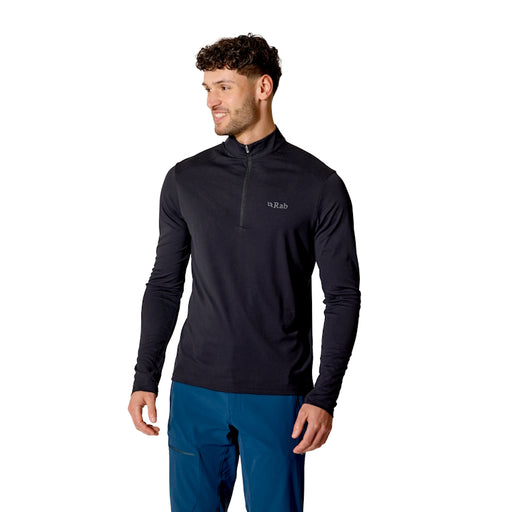 Rab Force LS Zip Top - Black