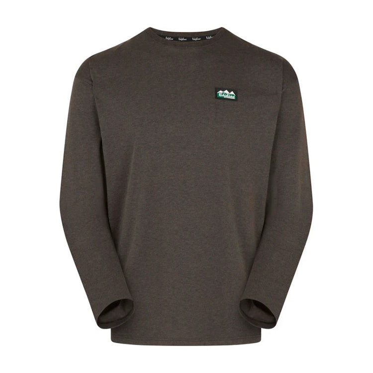 Ridgeline Baseline Top - Light Bark Marl 