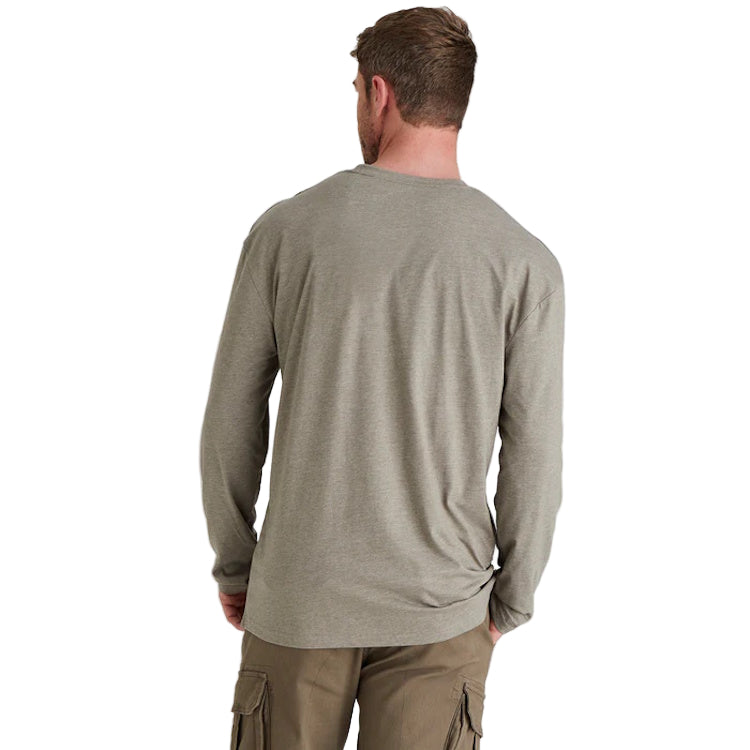 Ridgeline Baseline Top - Smokey Olive Marl