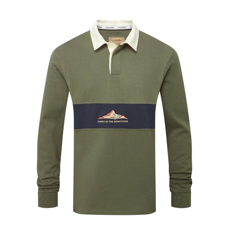 Schoffel Saunton Rugby Top - Beetle Green