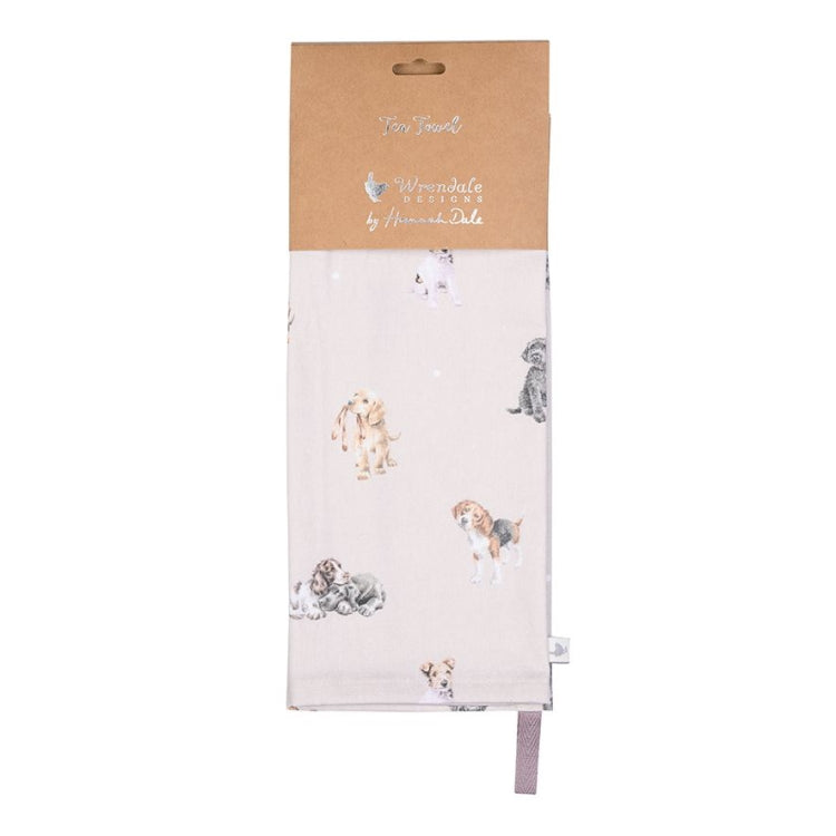 Wrendale Designs A Dog's Life Tea Towel