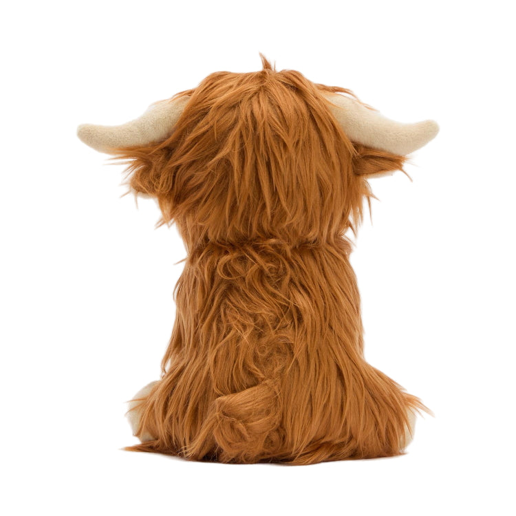 Barbour Dog Highland Cow Toy - Brown/Classic